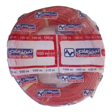 سیم برق افشان 1*1 تبریز هادی