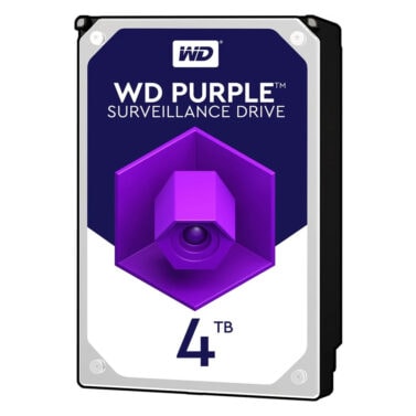 هارد 4 ترابایت بنفش وسترن دیجیتال مدل WD40PURZ