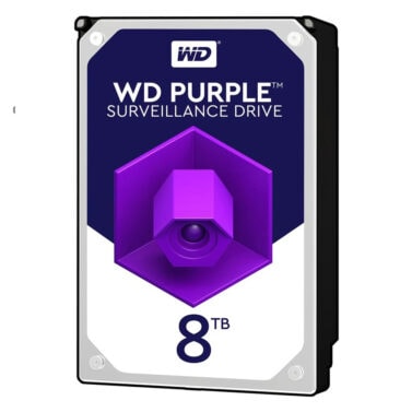 هارد 8 ترابایت بنفش وسترن دیجیتال مدل WD80PURZ